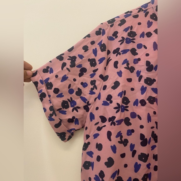 Pink leopard print maxi dress - Picture 3 of 8